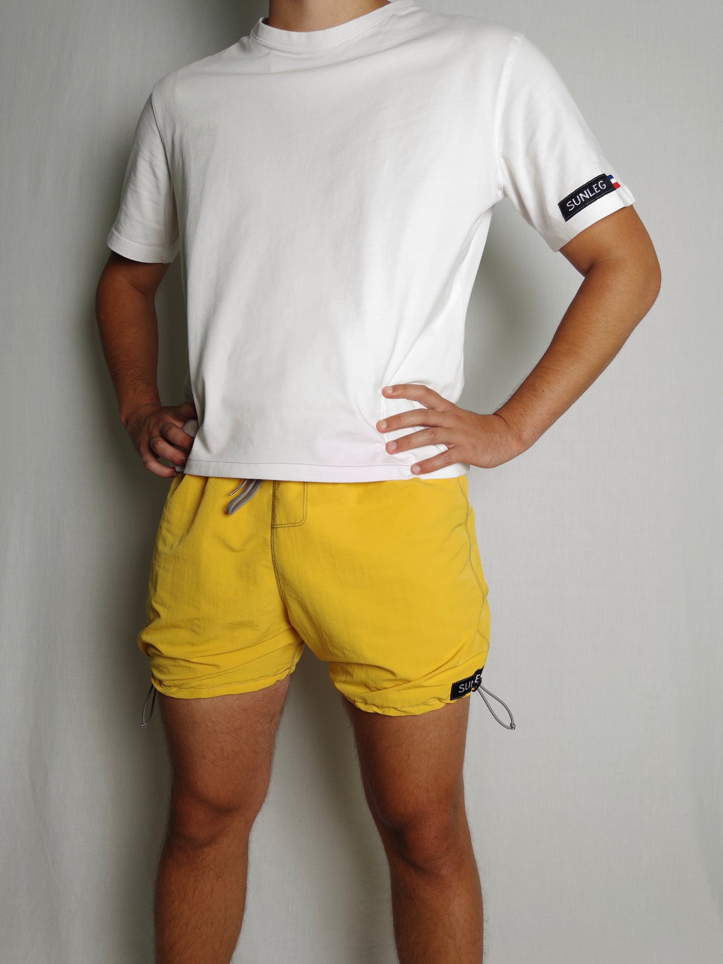 Short de bain SUNLEG JAUNE