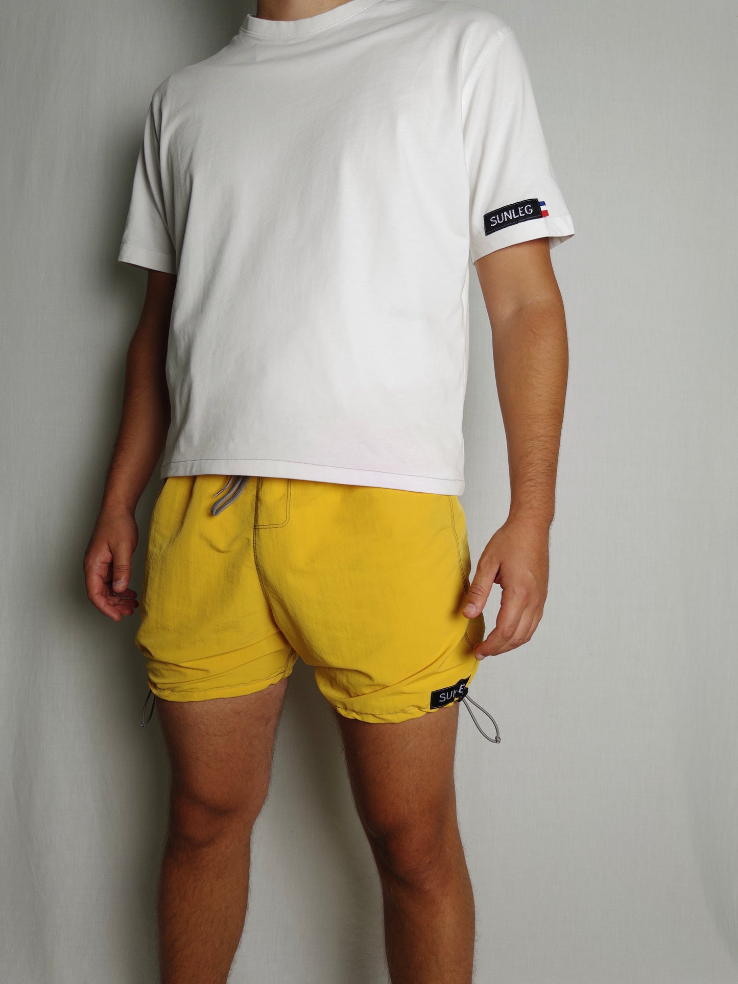 Short de bain SUNLEG JAUNE