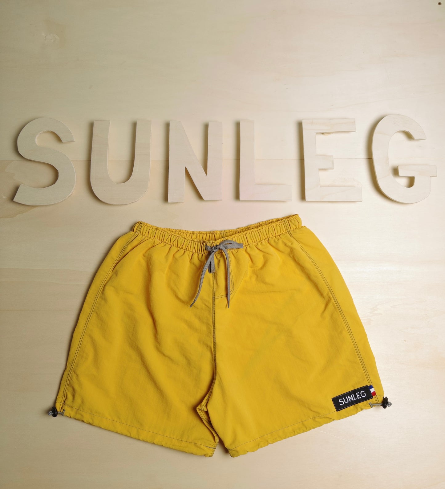 Short de bain SUNLEG JAUNE