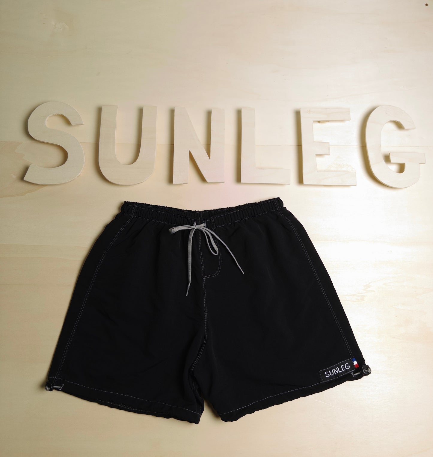 Short de bain SUNLEG NOIR