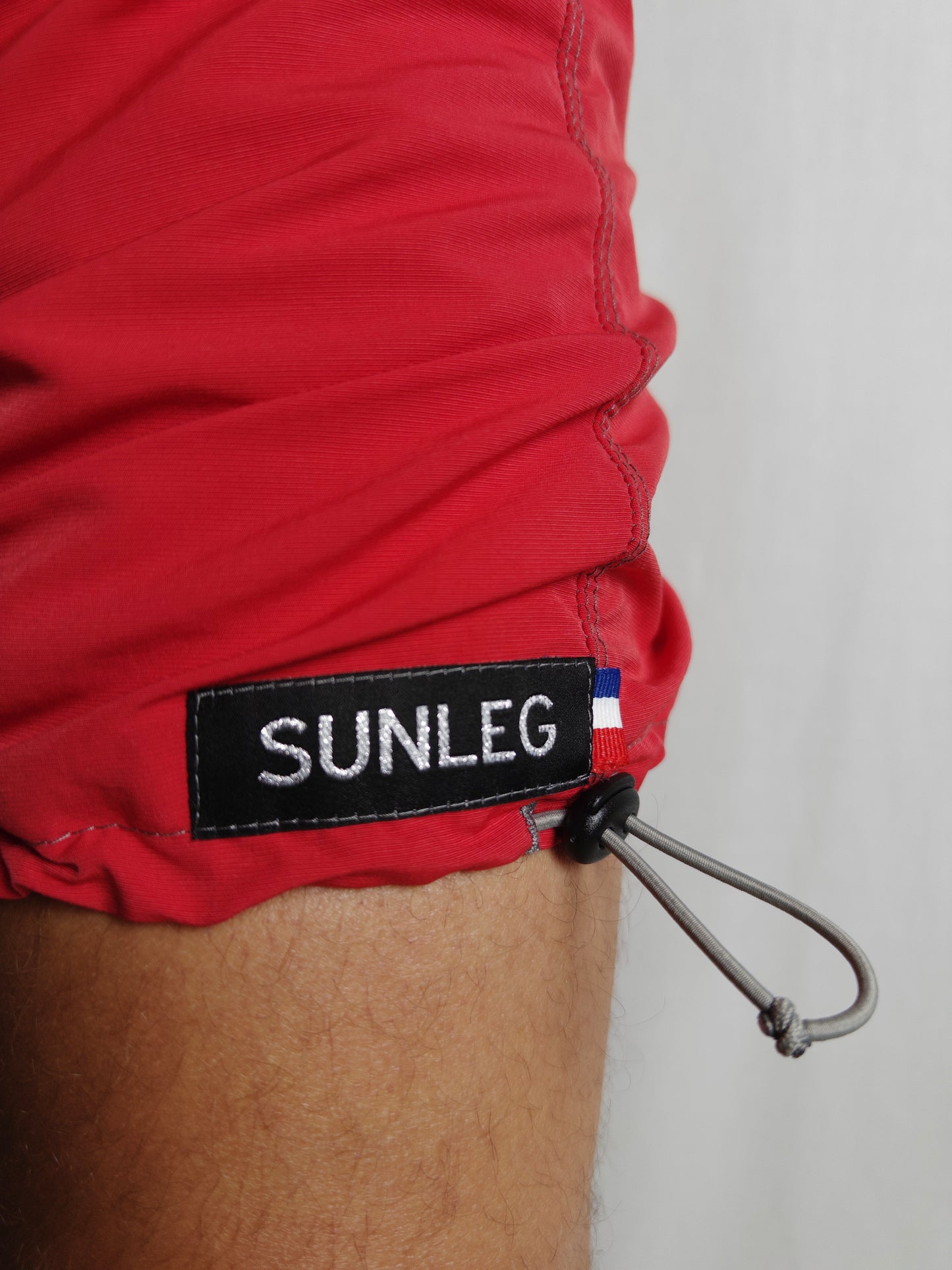 Short de bain SUNLEG ROUGE